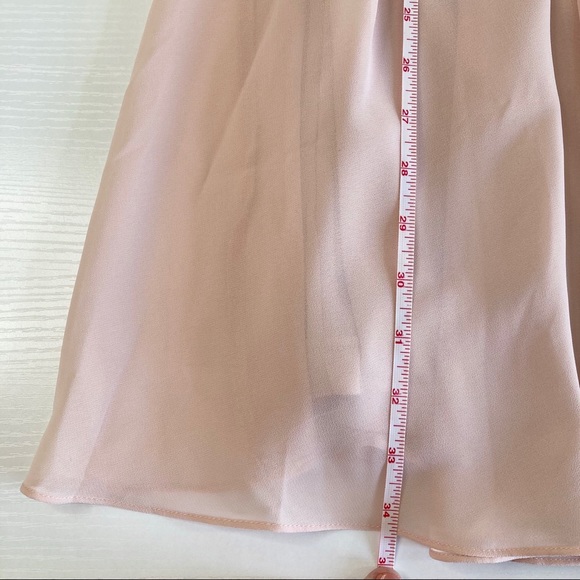 NWT Lulu’s Blush Pink Lace Open Back Party Dress - Picture 9 of 10